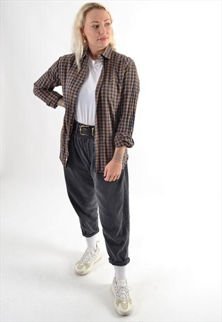 CHECK FLANNEL SHIRT GRS1366