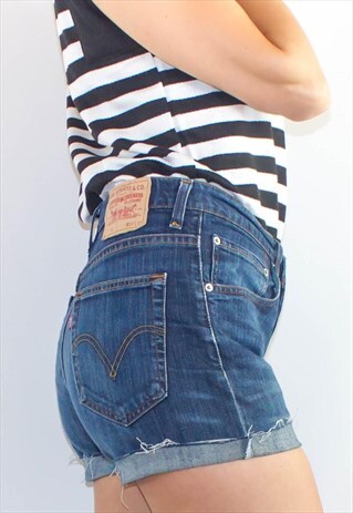 RARE 1970'S VERY HIGH WAIST LEVI'S SHORTS