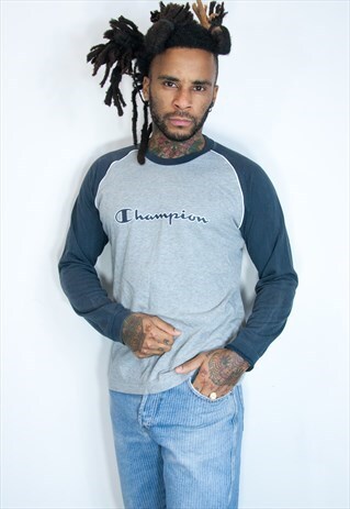 EMBROIDED CHAMPION LIGHTWEIGHT SWEATSHIRT