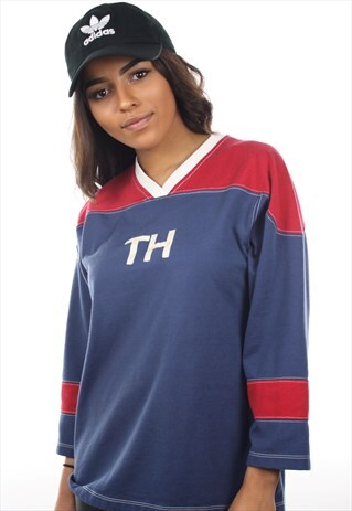 VINTAGE TOMMY HILFIGER LONG SLEEVE JERSEY T SHIRT