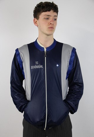 VINTAGE SPORTS SHELL ZIP-UP JACKET