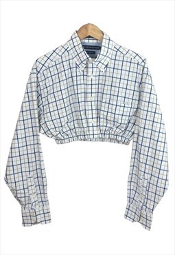Tommy Hilfiger RE-WORKED Elasticated Cropped Pullover Shirt