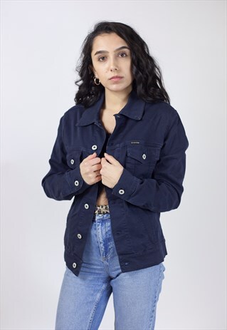 VINTAGE 90'S DARK DENIM LIGHT JACKET