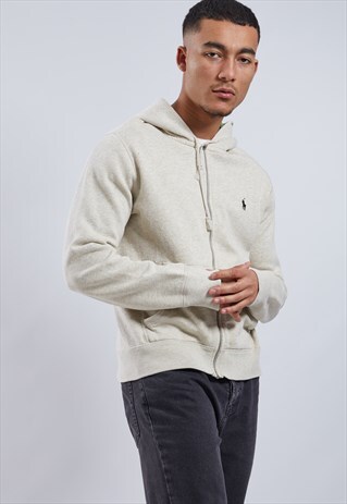 VINTAGE RALPH LAUREN ZIP-UP HOODIE