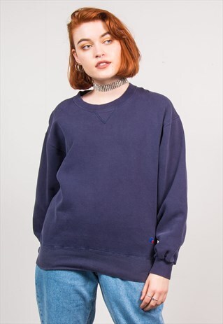 VINTAGE 90'S NAVY SWEATSHIRT