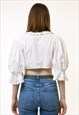 AUSTRIAN BAVARIAN OCTOBERFEST TYROL COTTON LACE TOP 5503