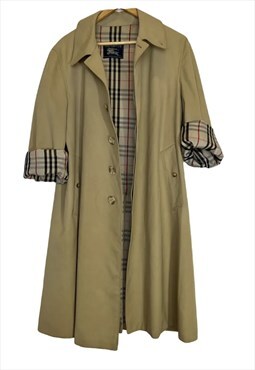Unisex vintage Burberry trench coat size L