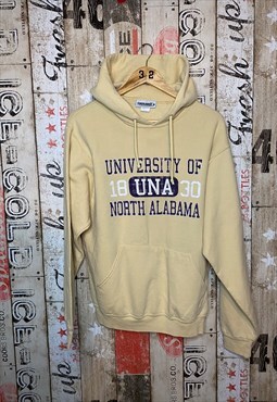 Vintag American College sweater yellow 