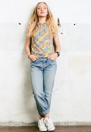 VINTAGE 60S RETRO MOD TOP