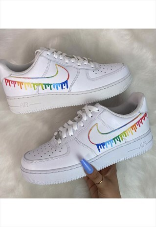 CUSTOM 'RAINBOW' NIKE AIR FORCE 1