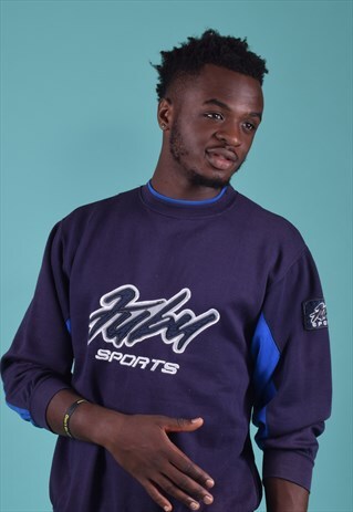 VINTAGE FUBU NAVY SWEATSHIRT