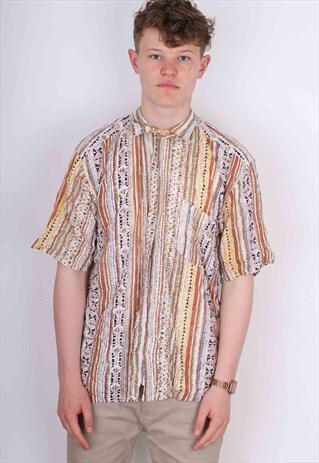 VINTAGE PATTERN SHIRT PTS510