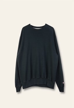 Vintage Champion Sweatshirt Classic in Black L