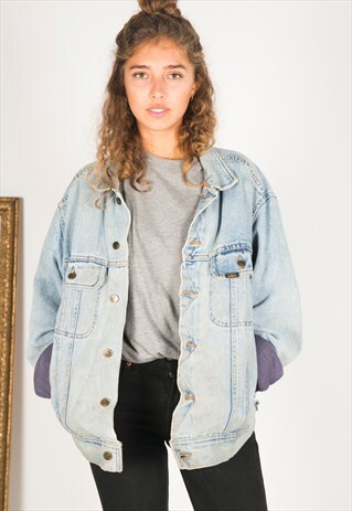 VINTAGE 80S LEE WINTER BLANKET JACKET / R2100R171