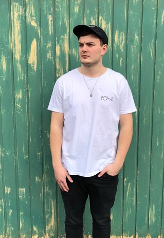 WHITE POLAR SKATE COMPANY SHORT SLEEVE T-SHIRT