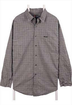 Chaps Ralph Lauren 90's Long Sleeve Button Up Check Shirt XL