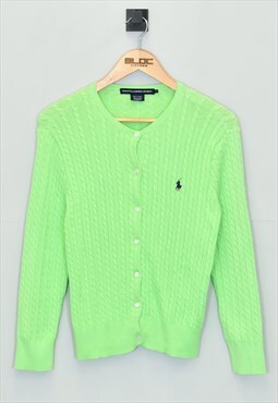 Vintage Women's Ralph Lauren Sweater Green XXSmall