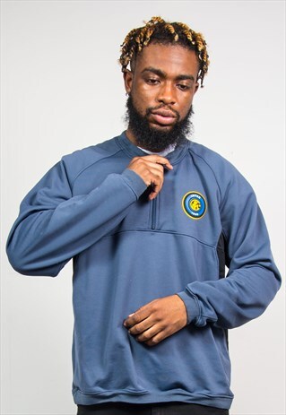 90'S NIKE VINTAGE QUARTER ZIP INTER MILAN SWEATSHIRT