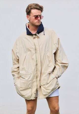 NAUTICA USA VINTAGE LONGLINE SAILING JACKET