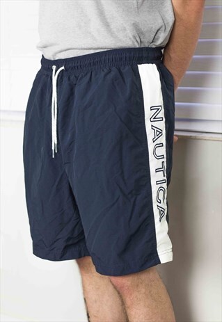 VINTAGE NAUTICA SWIM TRUNKS SHORTS LOGO 90S XL 7.2