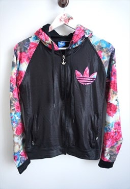 Vintage Adidas Suede Sweatshirt Jacket Track Top Windbreaker