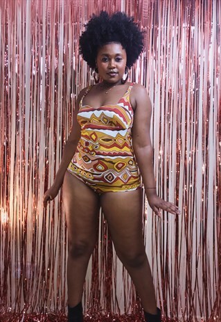 GENUINE 1970S FUNKY SWIMSUIT