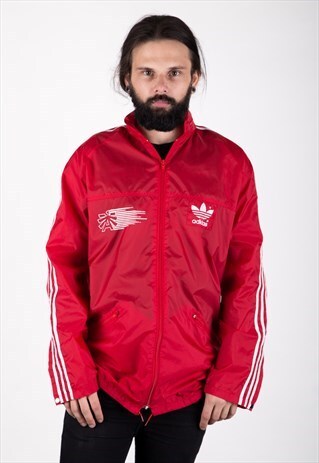 VINTAGE 90S ADIDAS WINDBREAKER WATERPROOF JACKET