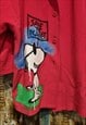 VINTAGE COAT HAND PAINTED SNOOPY PEANUTS