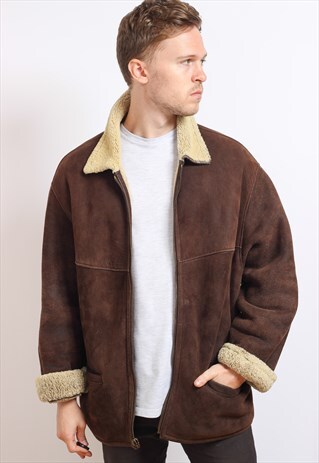 VINTAGE SUEDE SHEEP SKIN JACKET