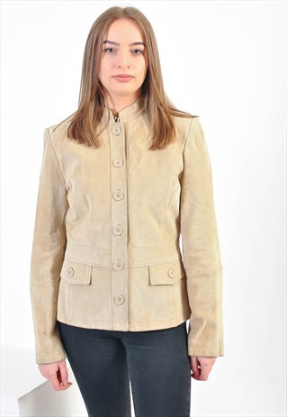 VINTAGE 90'S SUEDE LEATHER JACKET