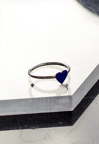 Azure Love - Stacking Ring