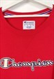 VINTAGE CHAMPION SWEATSHIRT ORIGIN IN RED XL