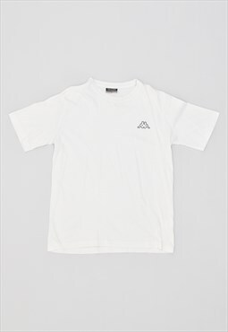 Vintage 90's Kappa T-Shirt Top White