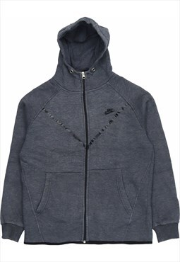 Nike 90's Zip Up Hoodie Small Grey