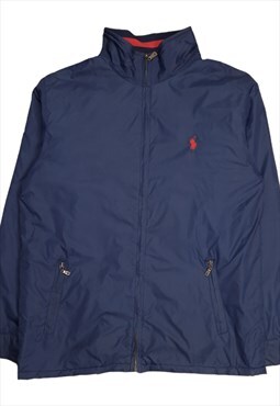 Polo Ralph Lauren Lightweight Jacket In Blue Size Medium