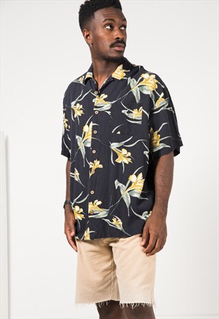 VINTAGE 80S HAWAIIAN SHIRT / S1702