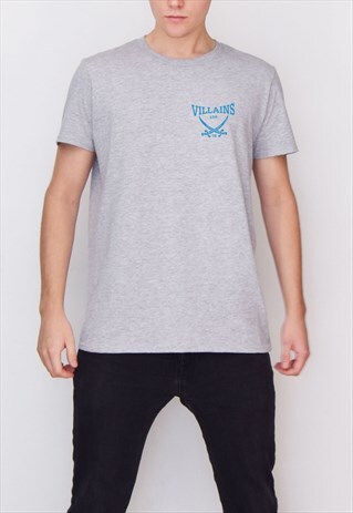 GREY PIRATES (BLUE) T-SHIRT