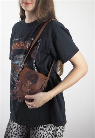 VINTAGE TAN MINI BAG