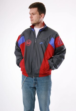 90S VINTAGE NIKE OLDSCHOOL SHELL JACKET 13728