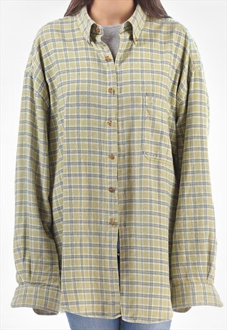 FADED FLANNEL SHIRT PLAID