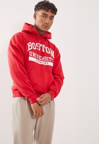 VINTAGE CHAMPION BOSTON UNIVERSITY HOODIE