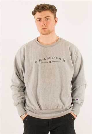 champion spellout sweatshirt
