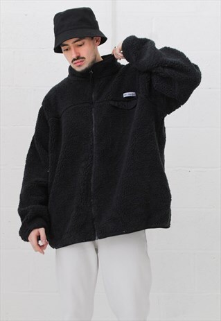 VINTAGE OVERSIZED COLUMBIA SHERPA FLEECE