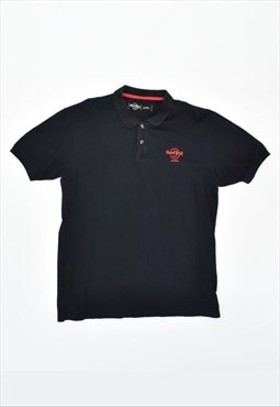 Vintage Hard Rock Cafe Polo Shirt Black