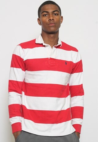 VINTAGE POLO RALPH LAUREN RUGBY SHIRT