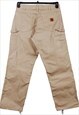 Vintage 90's Carhartt Jeans / Pants Denim Carpenter Workwear