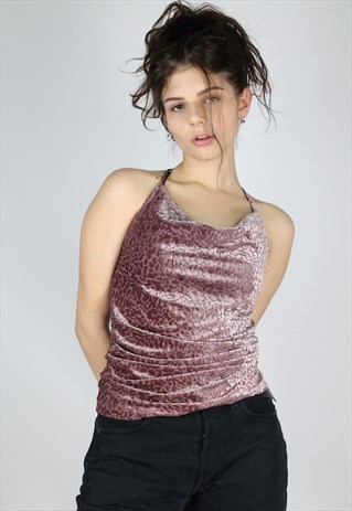 VINTAGE 90S VELVET TOP
