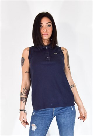 LACOSTE BLUE POLO CASUAL STYLE