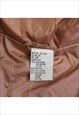 VINTAGE PINK WINDBREAKER JACKET WITH REMOVABLE SLEEVE WOMENS