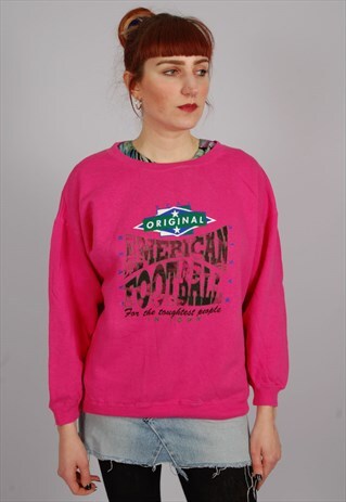 VINTAGE 80S AMERICAN FOOTBALL SWEAT